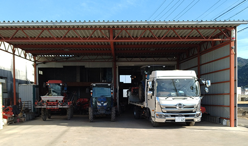 会社駐車場